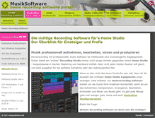 Tablet Screenshot of musiksoftware.net